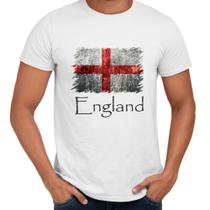 Camisa England Bandeira País Europa