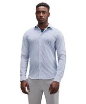 Camisa Enxuto Cotton Tech Listra Fina Reserva