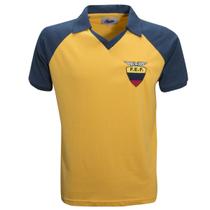 Camisa Equador 1980s Liga Retrô Amarela GGG