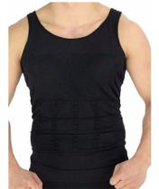 Camisa Esconde Barriga Termica Masculina Postural Slim Cinta