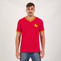 Camisa Espanha Retrô Vermelha