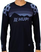 Camisa Esportiva Manga Longa HUPI New Shadow All Black Unissex