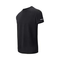 Camisa Esportiva Masculina plus Size De Secagem Rápida Para Verão, Cor Sólida, Manga Curta, Estilo