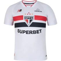 Camisa Esportiva Masculina Torcedor Home 2026 Oficial Original São Paulo FC 2026 New Balance Mt83186 Camisa Esportiva Masculina Torcedor Home 2026 Oficial Original São Paulo FC 2026 New Balance Mt83186