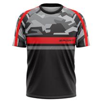 Camisa Esportiva Masculina Treino Academia Tecido Premium