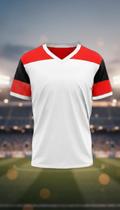 Camisa Esportiva Retrô 1981 Tecido Respirável Camisa Esportiva Retrô 1981 Tecido Respirável
