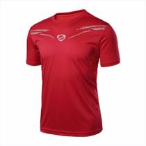 Camisa esportiva vermelha Camisa esportiva vermelha
