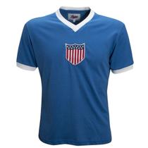 Camisa Estados Unidos 1934 Liga Retrô Azul G