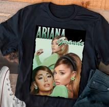 Camisa Estampa Ariana Grande Cantora Camiseta Unissex Novidade - SEMPRENALUTA