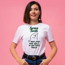 Camisa Estampa Flork Serviço Social