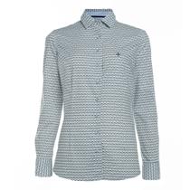 Camisa Estampada Botões Perola - Dudalina- Social 34