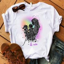 Camisa estampada dia das mães