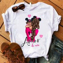 Camisa estampada dia das mães