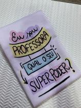 Camisa estampada dia professores