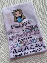 Camisa estampada dia professores