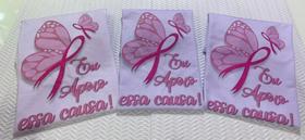 Camisa estampada outubro rosa