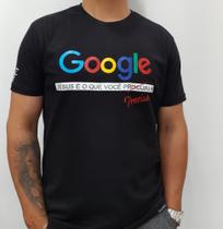 Camisa evangélica/ gospel Google, 100% algodão
