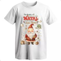 Camisa Feliz Natal - Simples e Charmosa para a Data Camisa Feliz Natal - Simples e Charmosa para a Data