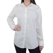 Camisa Feminina Alpelo ML Ema Branco Off White - 10400284 Camisa Feminina Alpelo ML Ema Branco Off White - 10400284