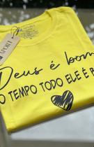 Camisa Feminina Amarela