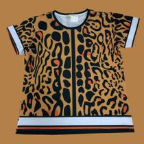 Camisa Feminina - Animal print - Tamanho G
