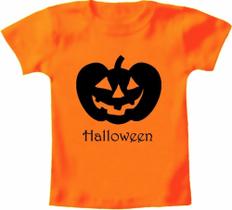 Camisa Feminina Baby Look Abóbora Dia Das Bruxas Halloween Camisa Feminina Baby Look Abóbora Dia Das Bruxas Halloween