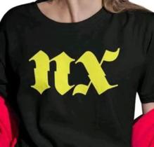 Camisa Feminina Baby Look Nx Zero Tour T-Shirt Algodão Camisa Feminina Baby Look Nx Zero Tour T-Shirt Algodão