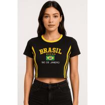 Camisa Feminina Bordada BabyLock Brasil - BabyTee Camisa Feminina Bordada BabyLock Brasil - BabyTee