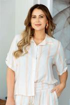 Camisa Feminina Camelia Viscose Manifesto - Elegância e Conforto Camisa Feminina Camelia Viscose Manifesto - Elegância e Conforto