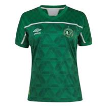 Camisa Feminina Chapecoense Home Torcedor Verde 2020