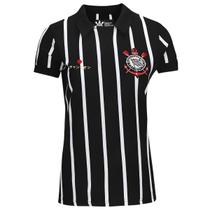Camisa Feminina Corinthians Retrô Japão Algodão Oficial -