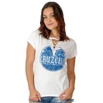 Camisa Feminina Cruzeiro Metal