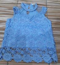 camisa feminina de renda