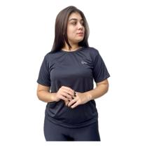 Camisa Feminina Dry Fit Fitness Proteção Uv Academia