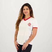 Camisa Feminina Flamengo Basic Off White