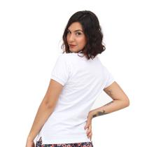 Camisa Feminina Gola Polo Algodão Várias Cores - Fashion Jeans