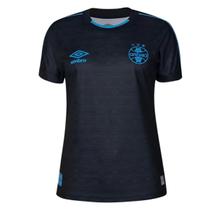 Camisa Feminina Grêmio III Preto Third 2023