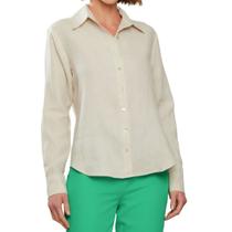 Camisa Feminina Infini Linho Natural - 5390