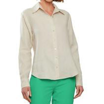 Camisa Feminina Infini Linho Natural - 5390