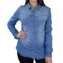 Camisa Feminina Lady Rock Jeans - CA300