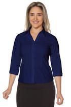 Camisa feminina manga 3/4 em ibiza