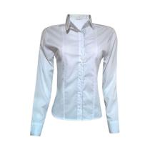 Camisa Feminina Manga Longa Branca Camisa Feminina Manga Longa Branca