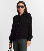 Camisa Feminina Manga Longa Endless Preto Camisa Feminina Manga Longa Endless Preto