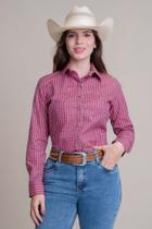 Camisa Feminina Manga Longa Texas Farm - Caf137 - Xadrez XG Camisa Feminina Manga Longa Texas Farm - Caf137 - Xadrez XG