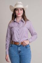 Camisa Feminina Manga Longa Texas Farm - Caf150 - Xadrez PP Camisa Feminina Manga Longa Texas Farm - Caf150 - Xadrez PP