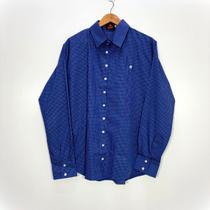 Camisa Feminina Manga Longa Xadrez Plus Size
