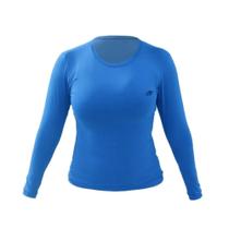 Camisa Feminina Mormaii Dry Action UV50+ 2021 - Azul