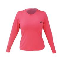 Camisa Feminina Mormaii Dry Action UV50+ 2021 - Rosa