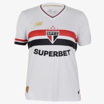 Camisa Feminina New Balance São Paulo Home SPFC 2025 Camisa Feminina New Balance São Paulo Home SPFC 2025