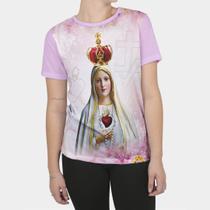 Camisa Feminina Nossa Senhora de Fátima